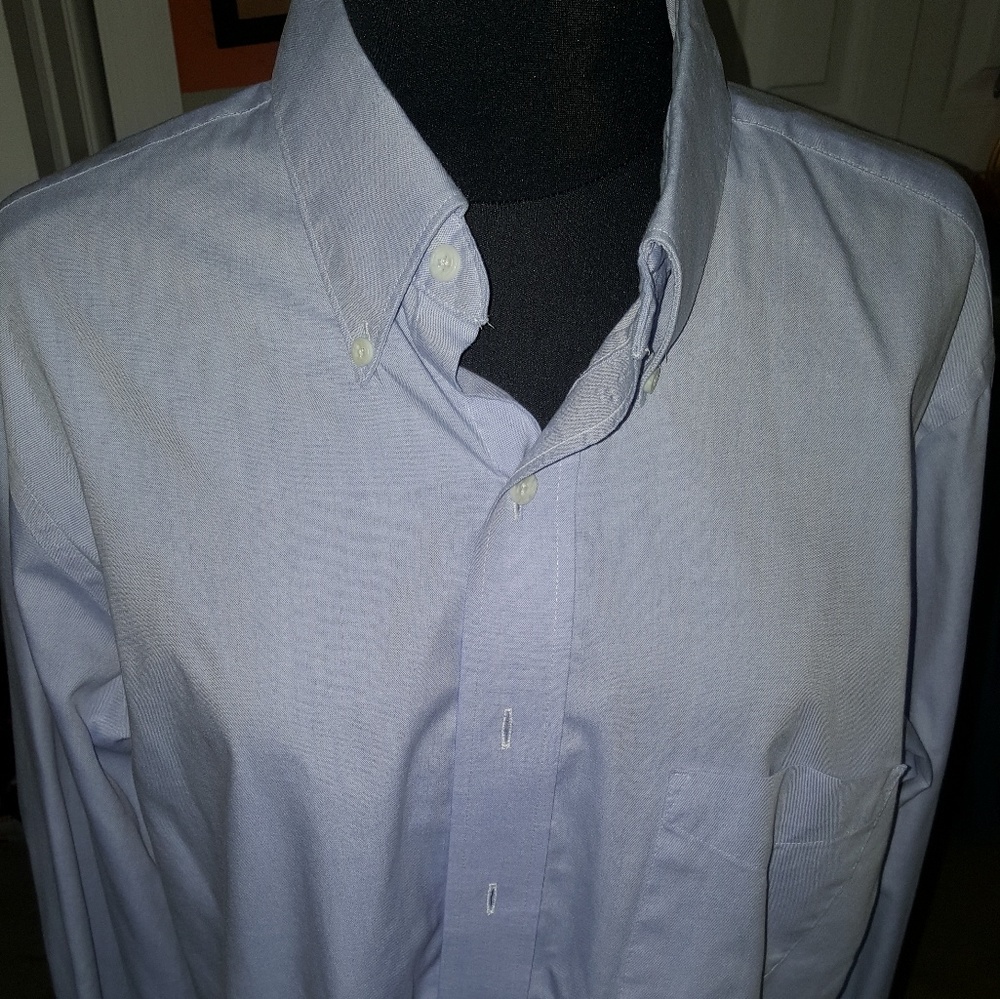 2 for $14 Mens Blue Dress Shirt